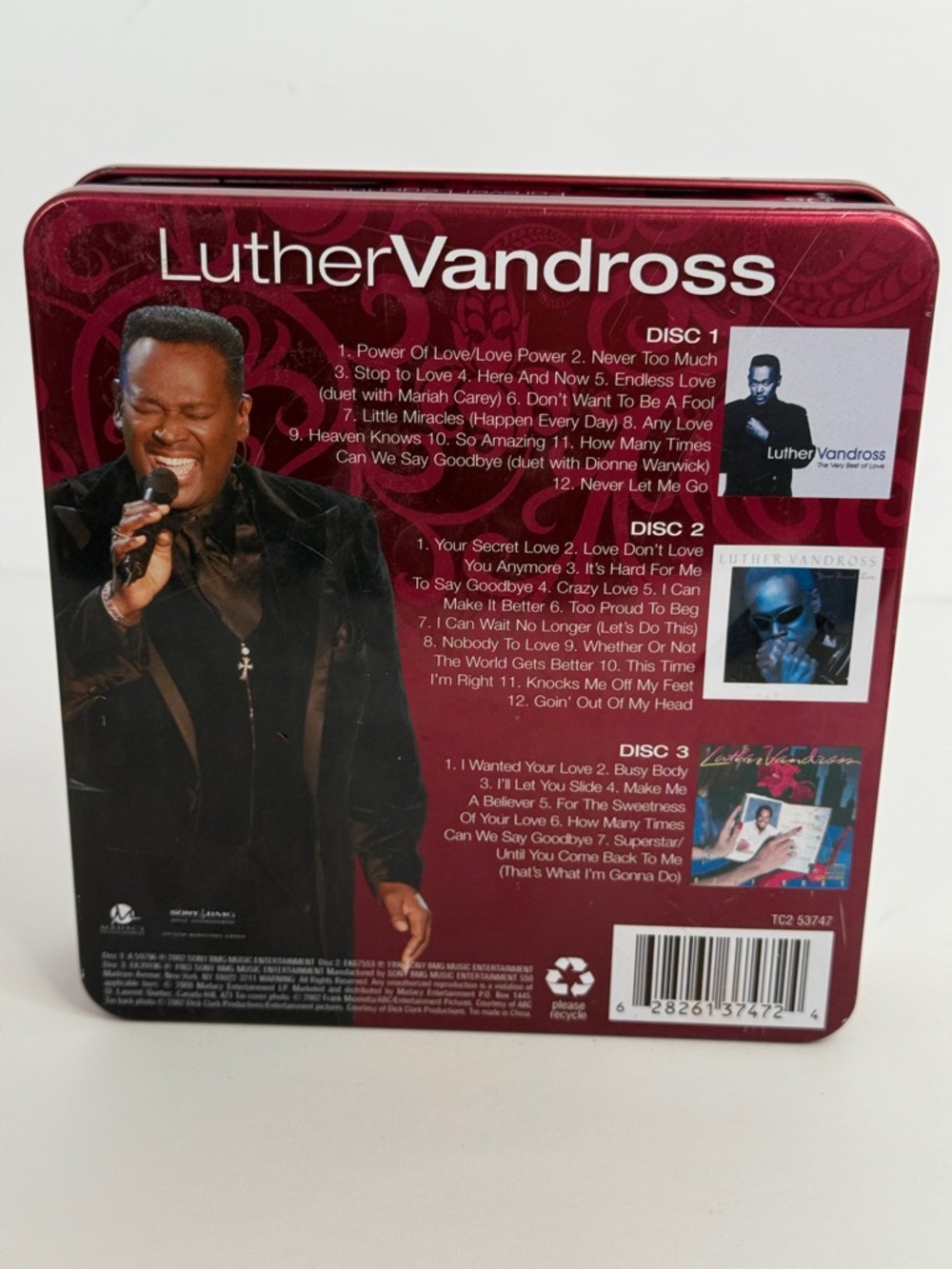 Luther Vandross Collector's Edition 3-CD Set | Music CDs - Picture 3 of 6